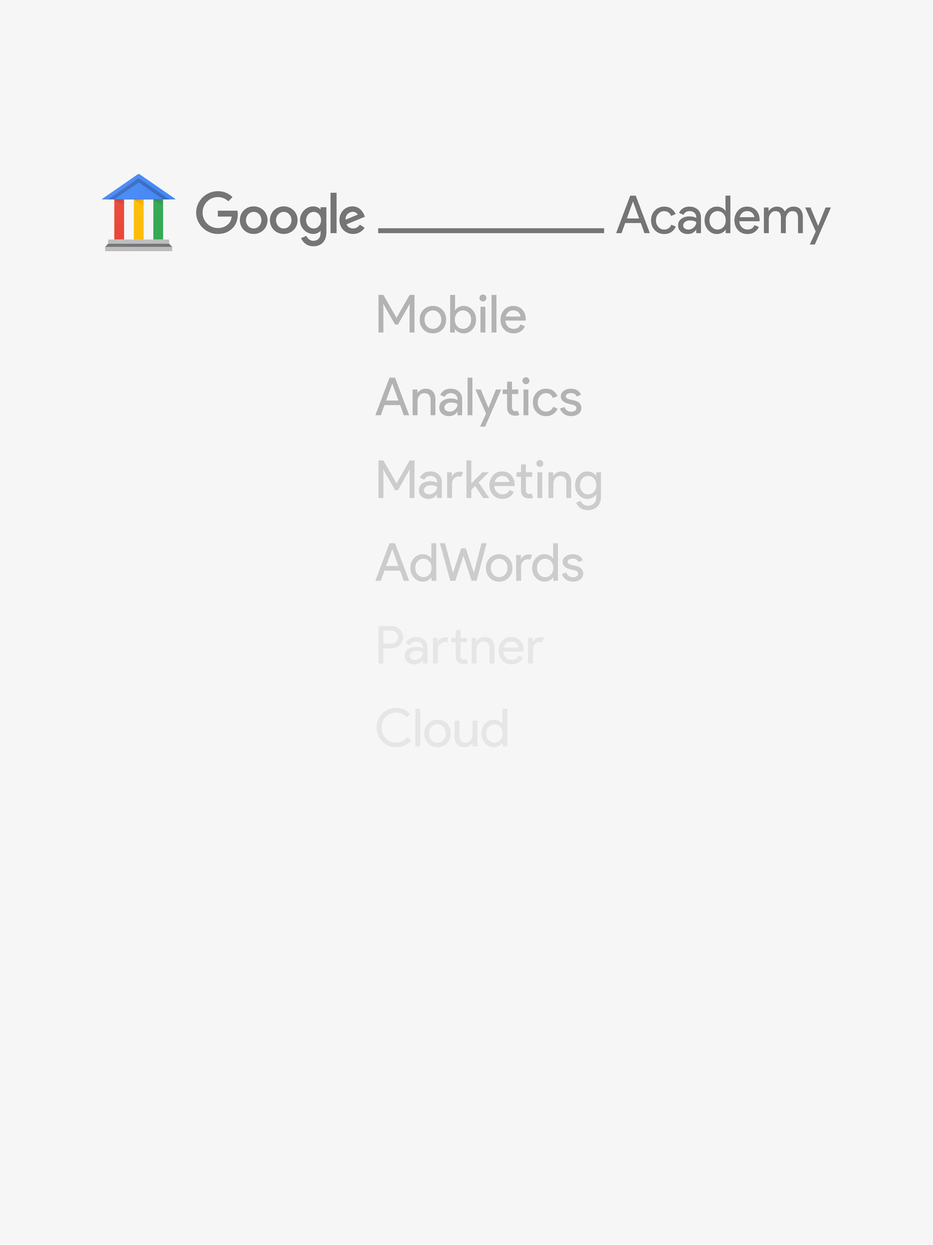 Google Digital Academy Logo Variations